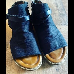 Blowfish Canvas Wedge